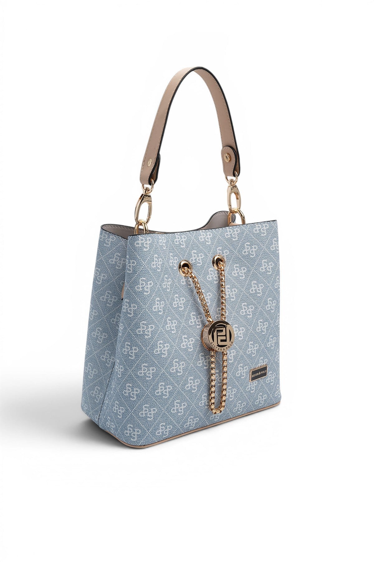 SP967-M178_5382Silver & PoloÇapraz ÇantaSilver & Polo SP967 Kadın Çapraz Çanta Mavi-Ten