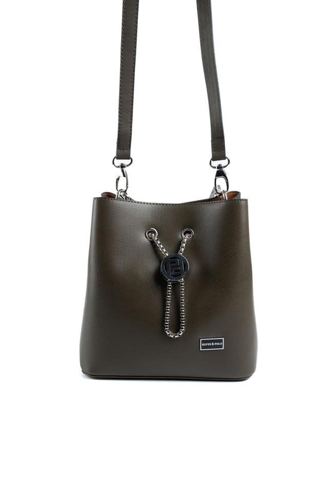 SP967-M105Silver & PoloÇapraz ÇantaSilver & Polo SP967 Kadın Çapraz Çanta Zeytuni