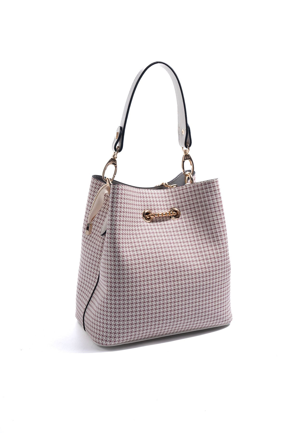 SP967-M204Silver & PoloÇapraz ÇantaSilver & Polo SP967 Kadın Çapraz Çanta Pembe-Kemik