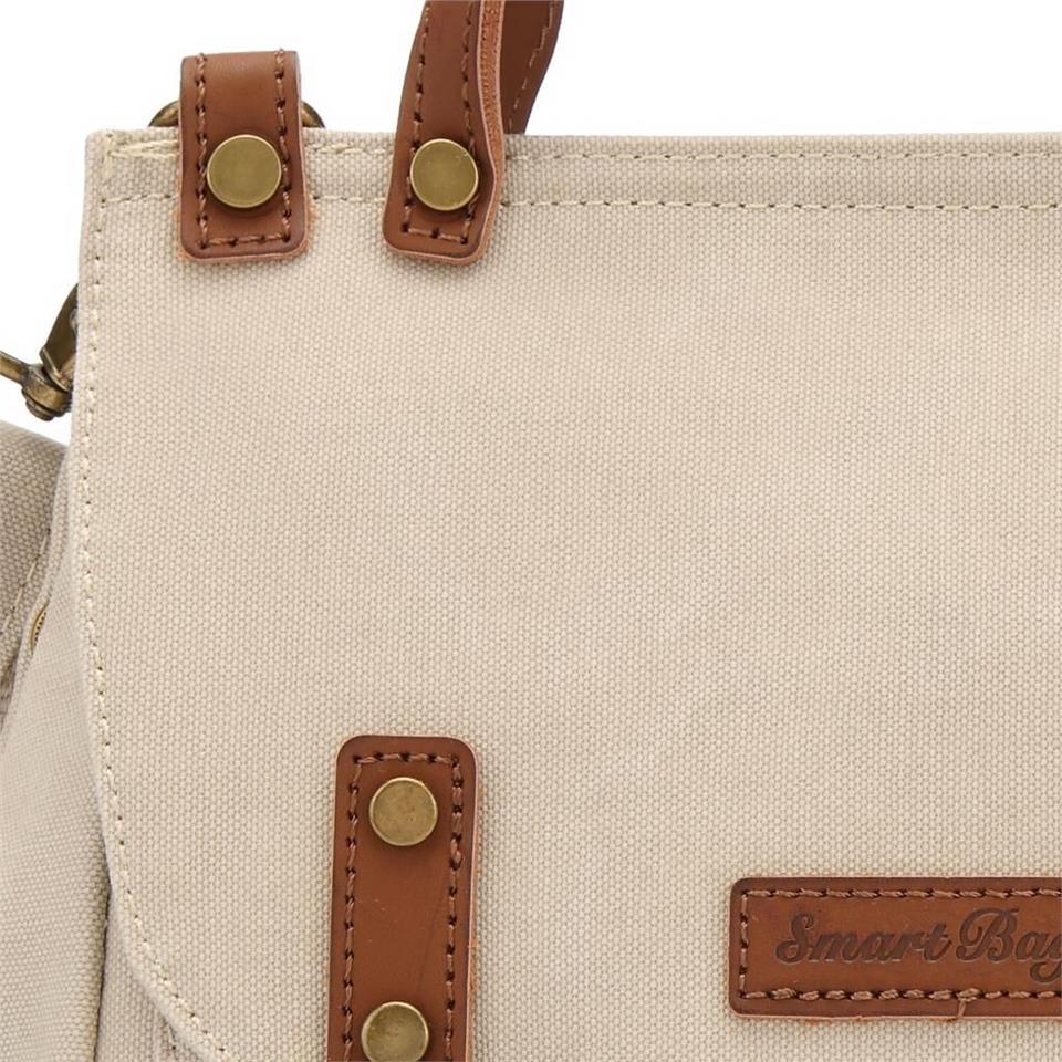 1327-KnvSmart BagsÇapraz ÇantaSmart Bags 1327 Kadın Çapraz Çanta Bej