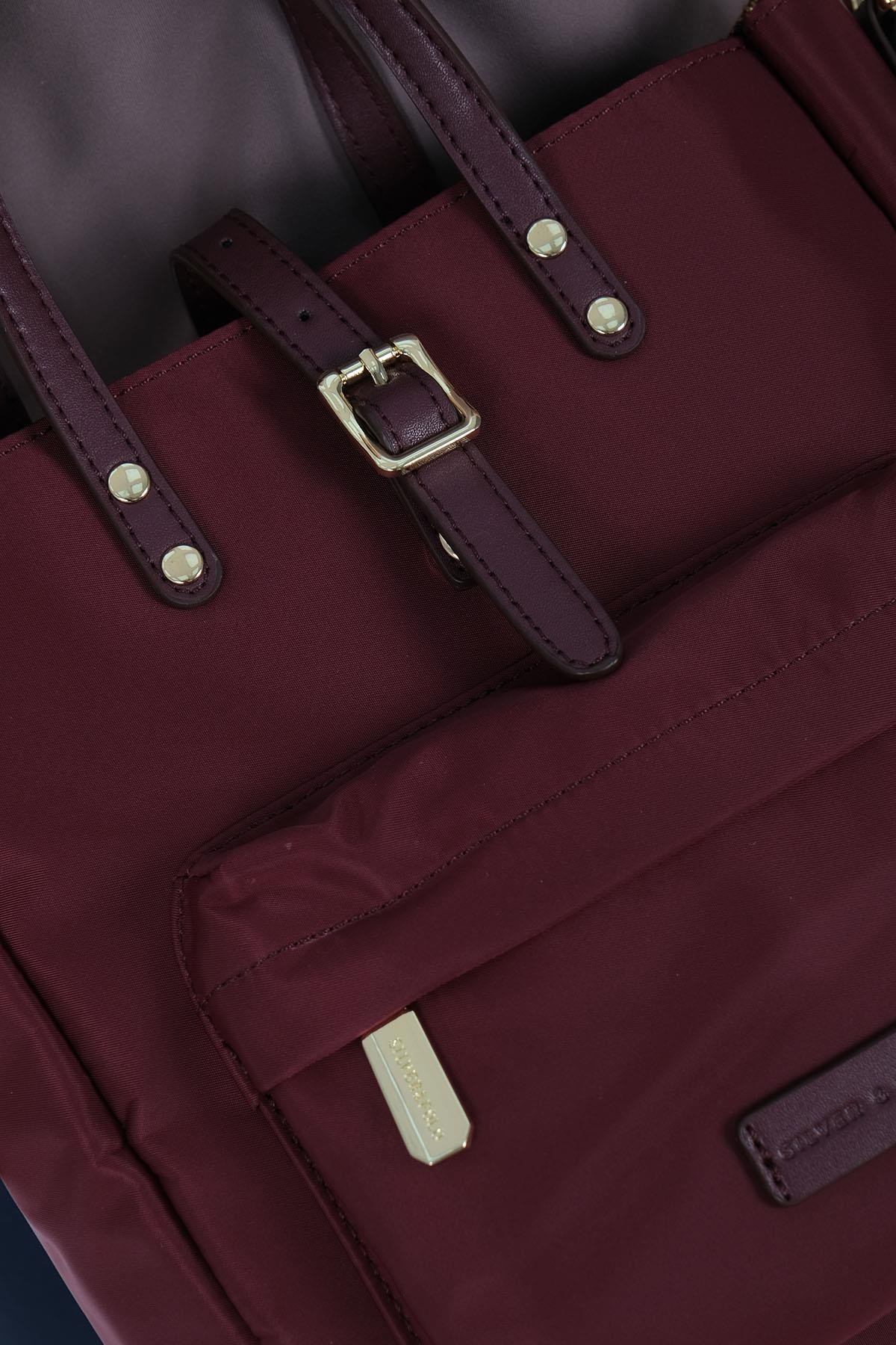 1218-M206Silver & PoloEl ÇantasıSilver & Polo 1218 Kadın El Çantası Bordo