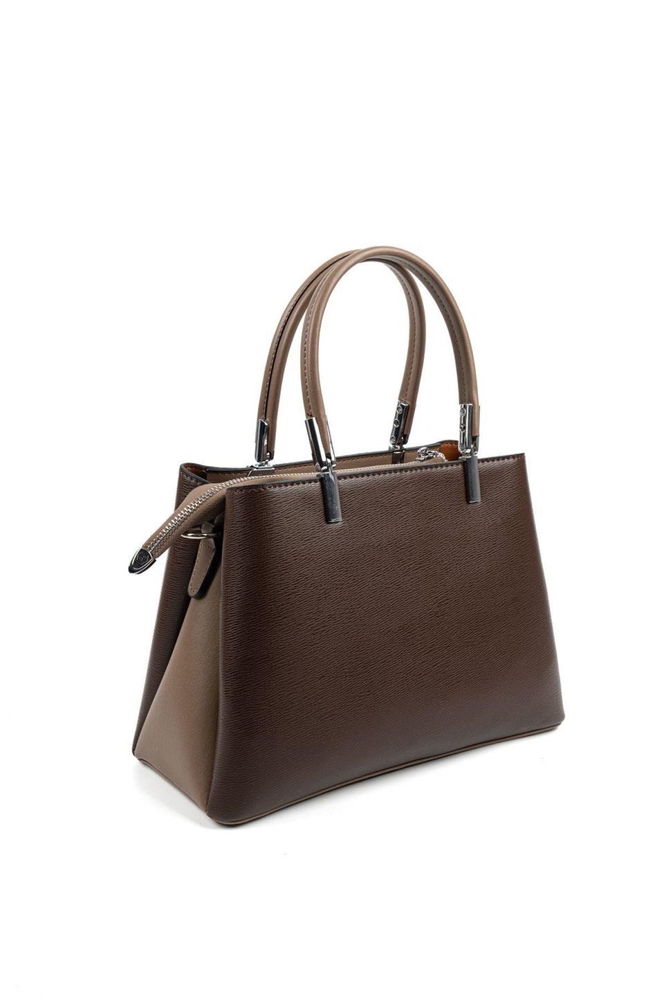 SP1098-M105_11207Silver & PoloEl ÇantasıSilver & Polo SP1098 Kadın El Çantası Kahve-Vizon