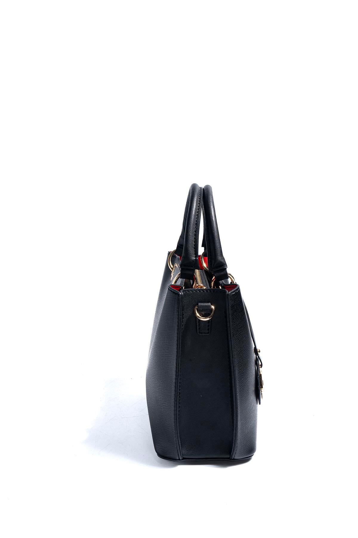 SP1272-M105Silver & PoloEl ÇantasıSilver & Polo SP1272 Kadın El Çantası Siyah