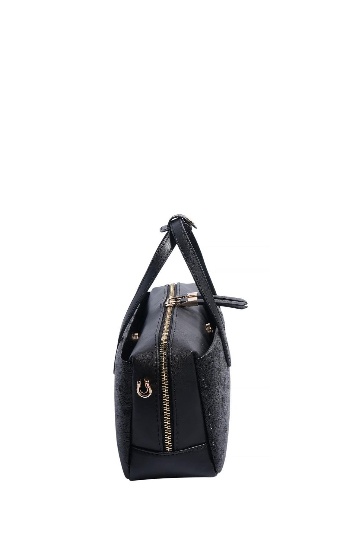 SP1276-M46Silver & PoloEl ÇantasıSilver & Polo SP1276 Kadın El Çantası Siyah