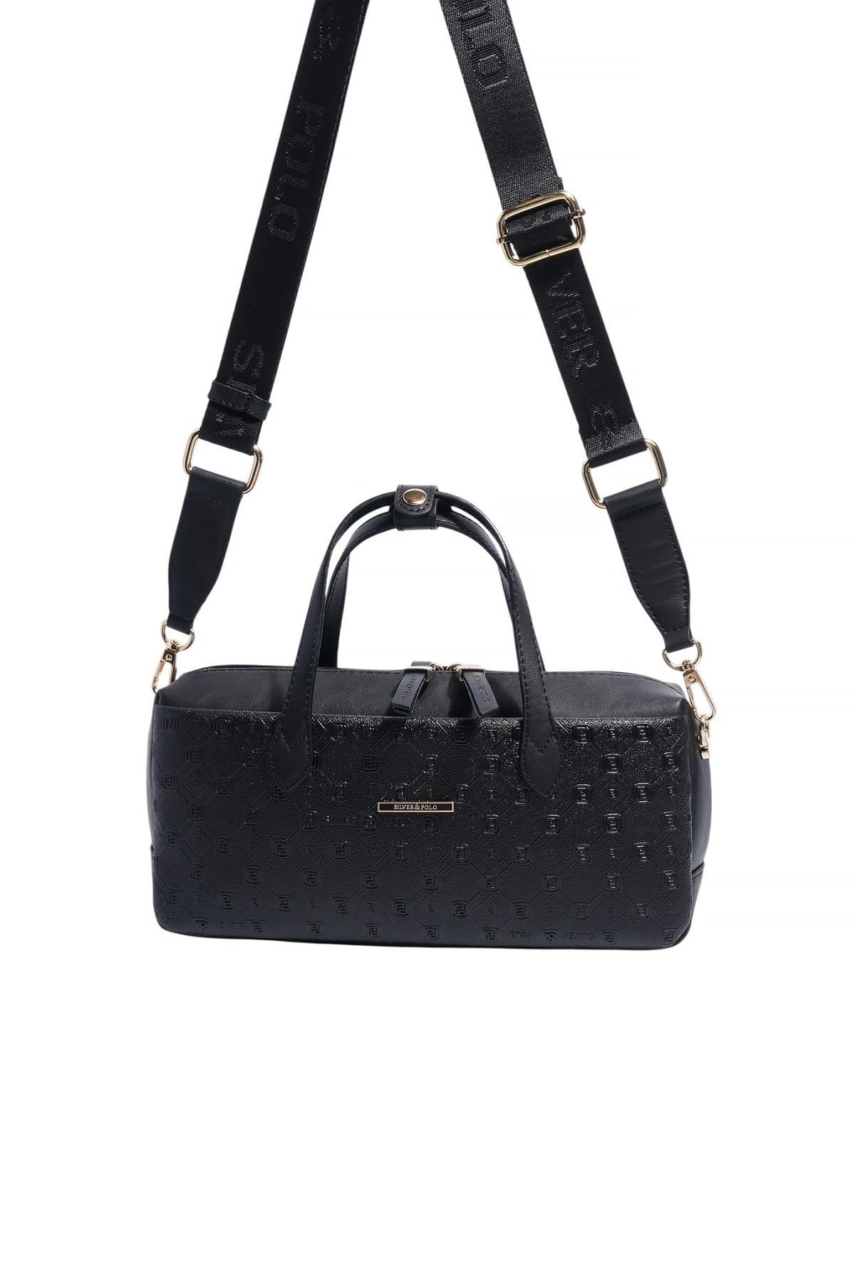 SP1276-M46Silver & PoloEl ÇantasıSilver & Polo SP1276 Kadın El Çantası Siyah