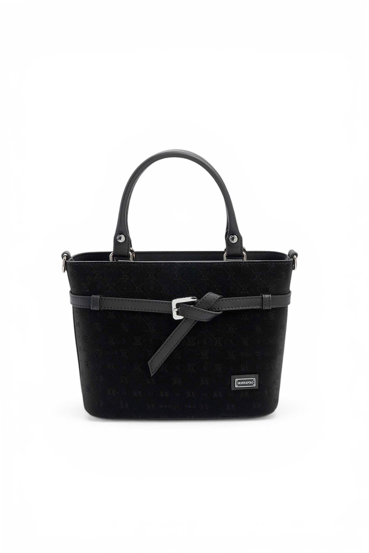 SP1283-M158Silver & PoloEl ÇantasıSilver & Polo SP1283 Kadın El Çantası Siyah