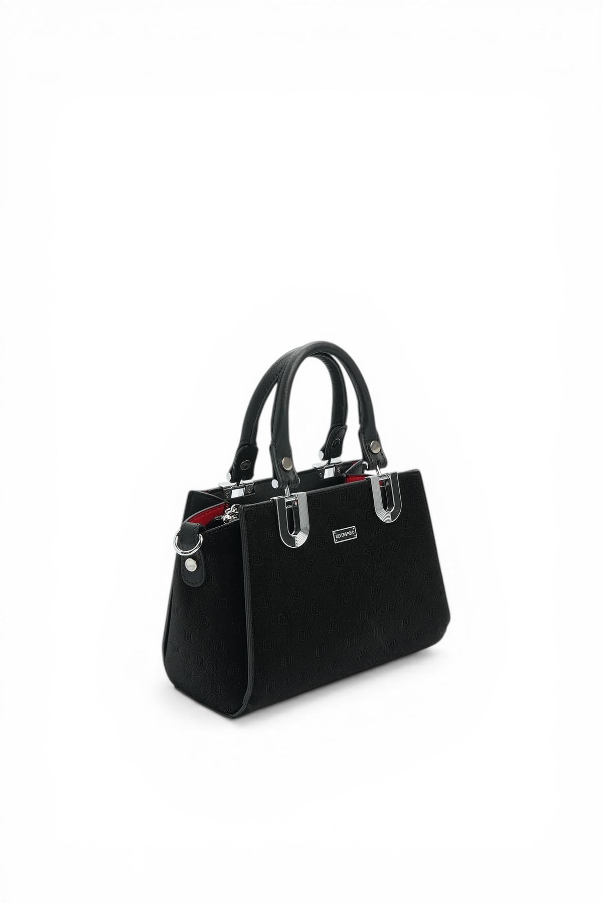SP1281-M158Silver & PoloEl ÇantasıSilver & Polo SP1281 Kadın El Çantası Siyah