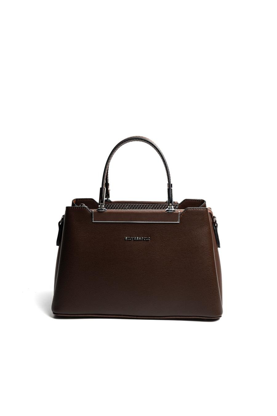 SP913-M105_500Silver & PoloEl ÇantasıSilver & Polo SP913 Kadın El Çantası Kahve