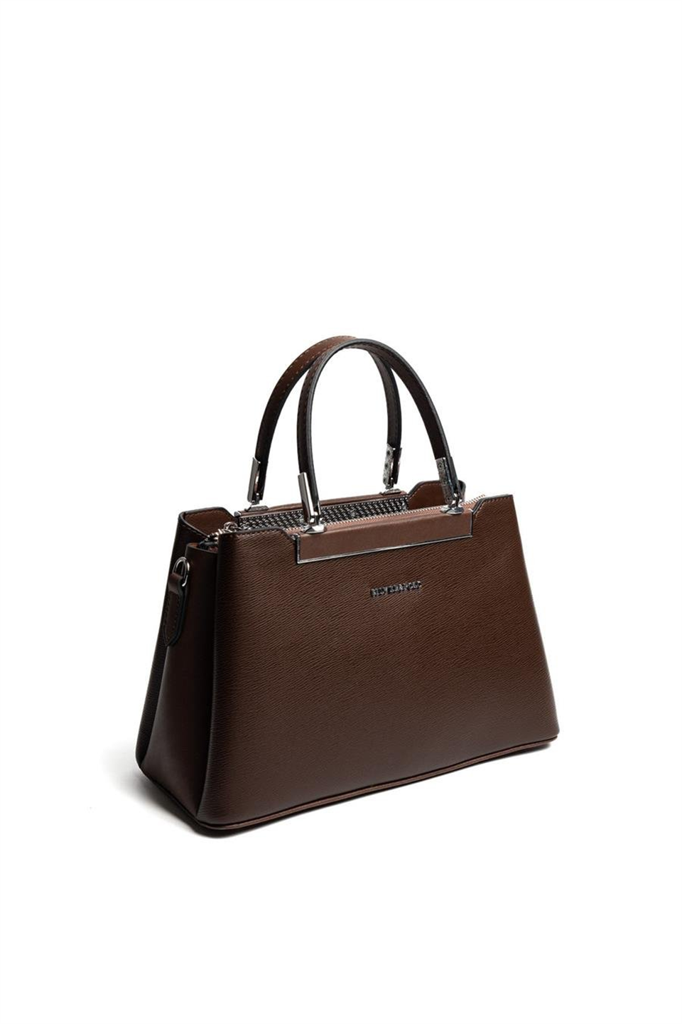 SP913-M105_500Silver & PoloEl ÇantasıSilver & Polo SP913 Kadın El Çantası Kahve