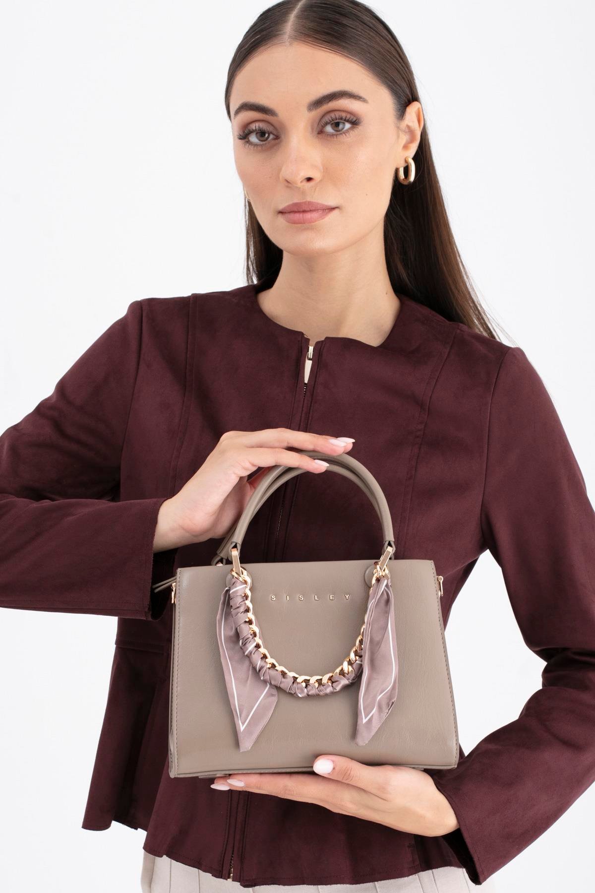 SLY270-SoftSısleyEl ÇantasıSısley SLY270 Kadın El Çantası Taş