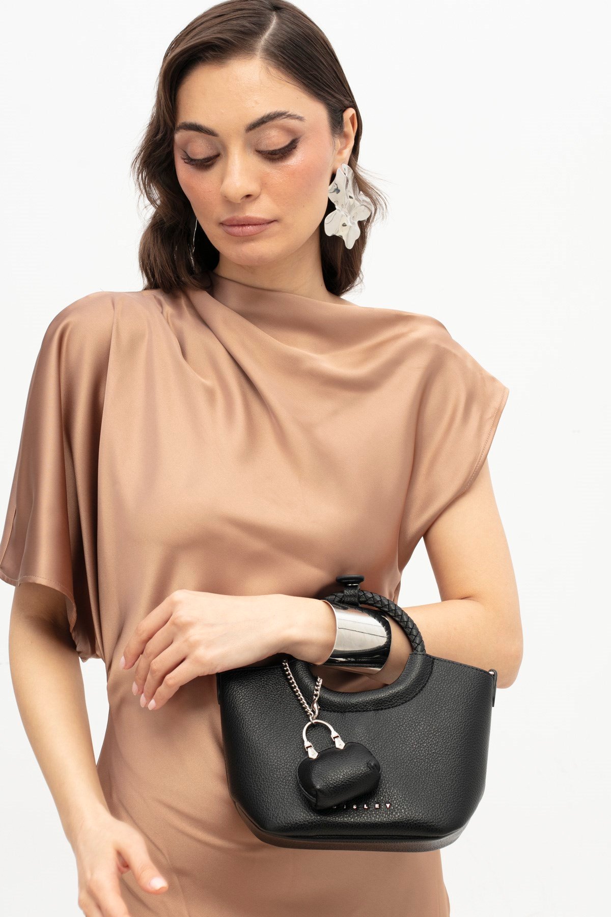 SLY370-Soft_100SısleyEl ÇantasıSısley SLY370 Kadın El Çantası Siyah