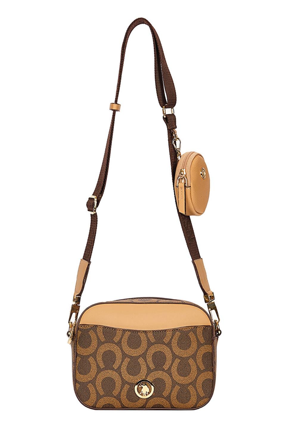 US23587-MngU.S PoloEl ÇantasıU.S Polo US23587 Çapraz Çanta Kahve