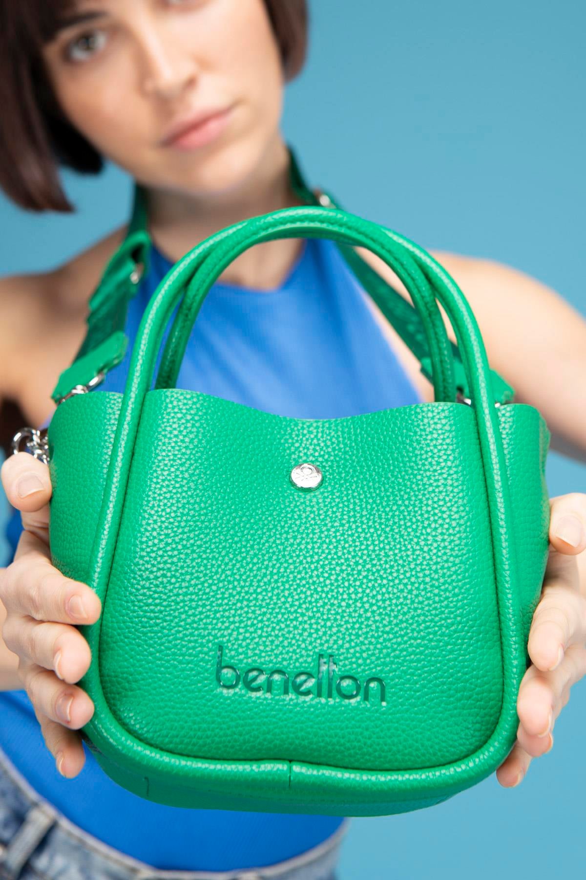 BNT1511-SoftUnited BenettonEl ÇantasıUnited Benetton BNT1511 El Çantası Yeşil