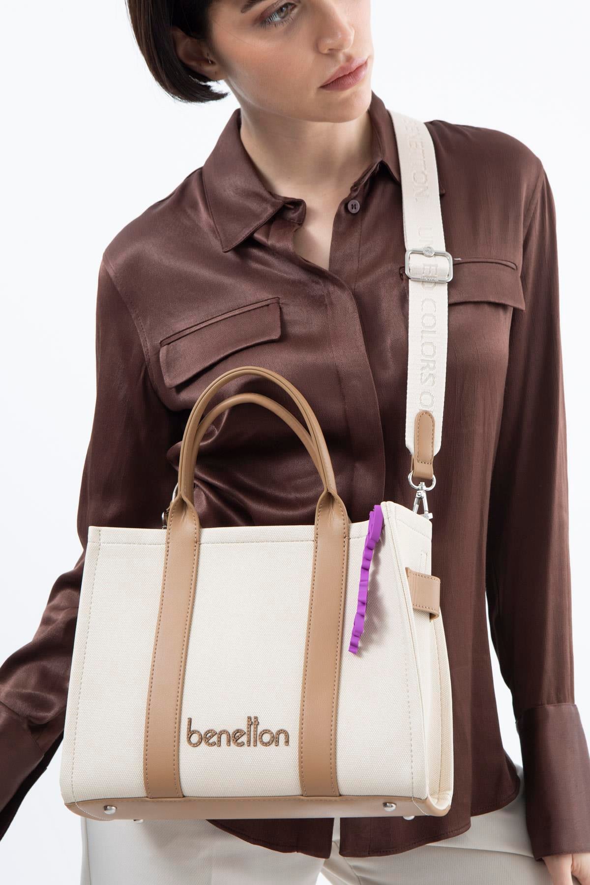 BNT1526-SoftUnited BenettonEl ÇantasıUnited Benetton BNT1526 El Çantası Bej