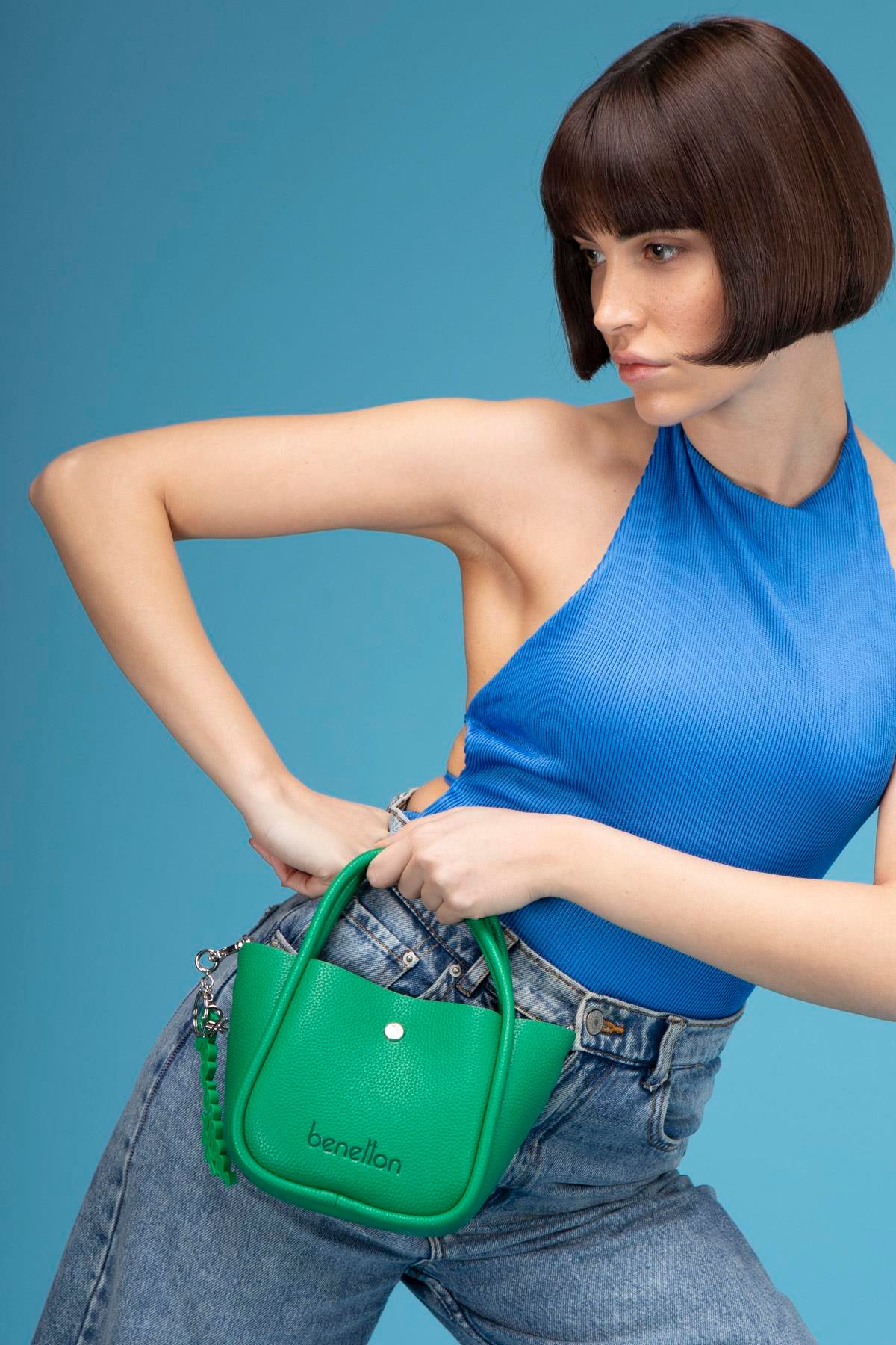 BNT1511-SoftUnited BenettonEl ÇantasıUnited Benetton BNT1511 El Çantası Yeşil