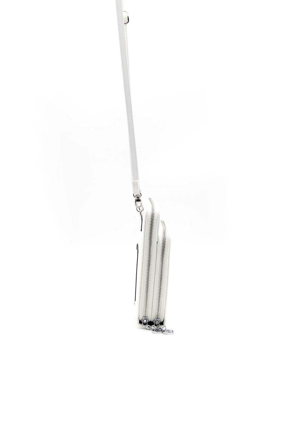 Kadın Askılı Cüzdan Beyaz - Beyaz SP1011 Silver & Polo