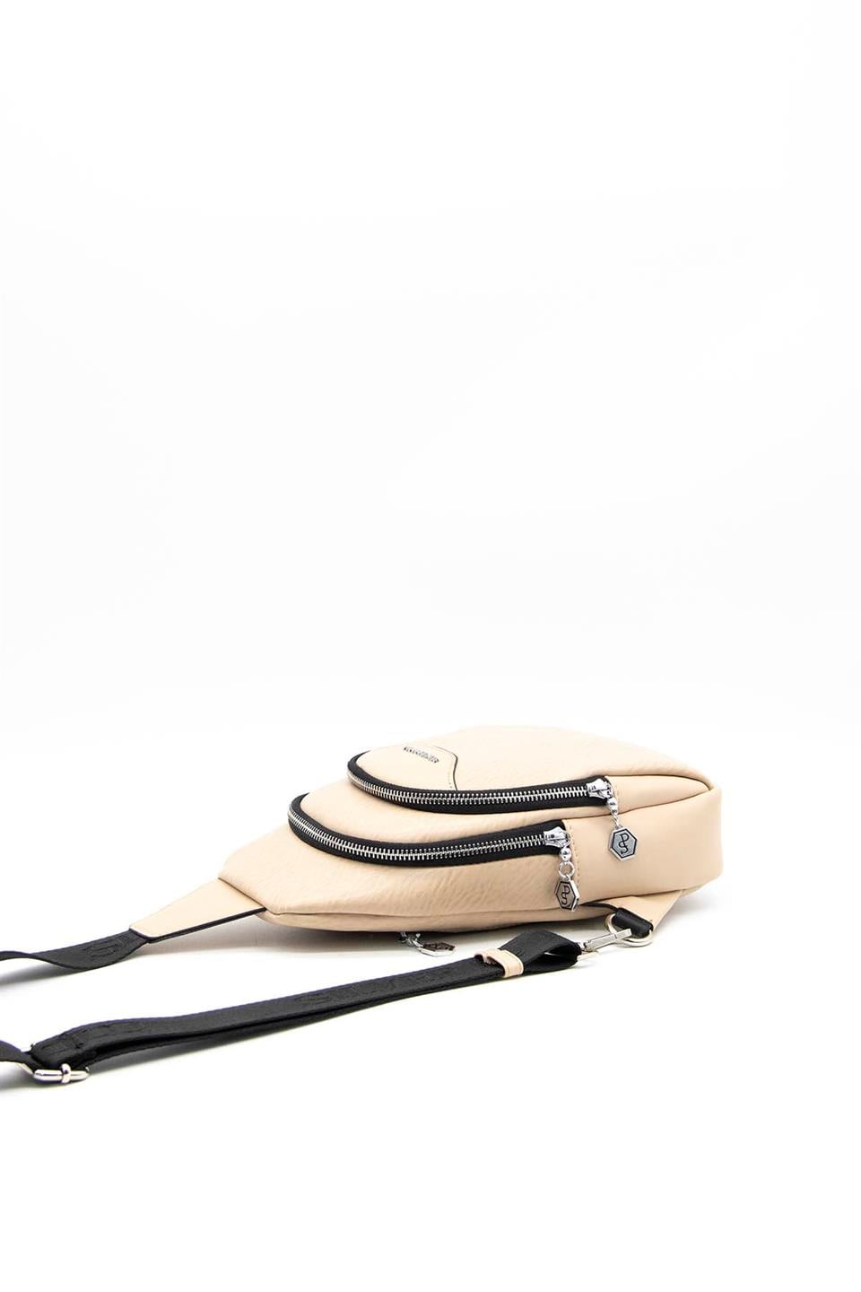Kadın Bel Çantası Nut - Nut SP959 Silver & Polo