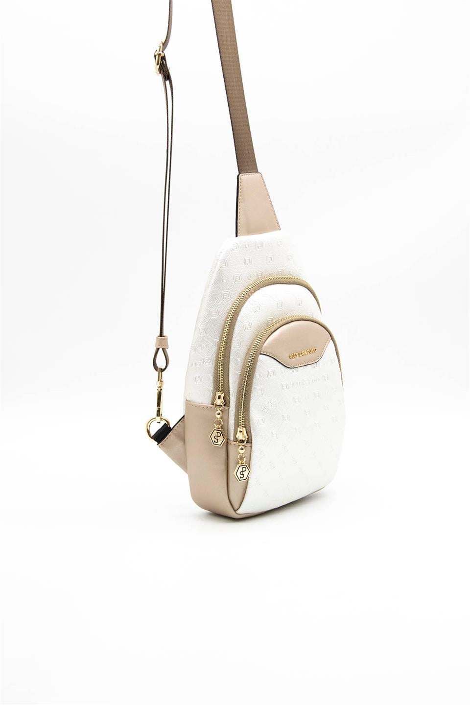 Kadın Bel Çantası Sedef - S.nut SP959 Silver & Polo