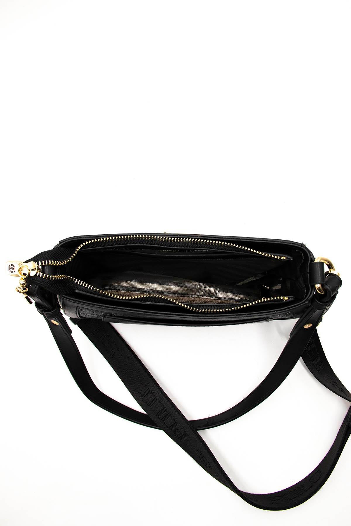 Kadın Çapraz Çanta Bej - Taba SP1132 Silver & Polo