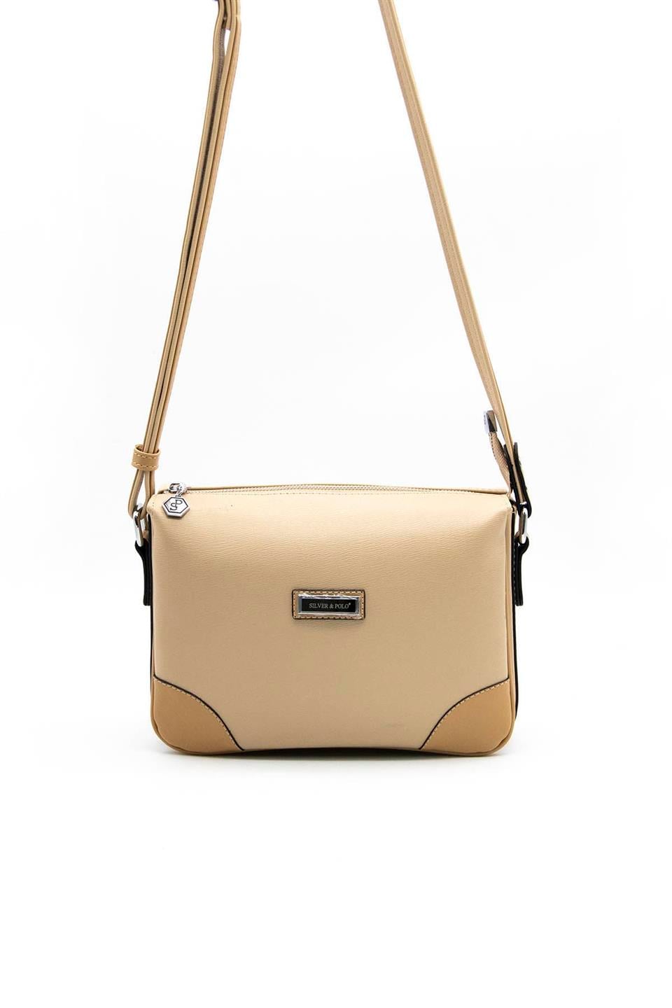 Kadın Çapraz Çanta Nut - Nut SP784 Silver & Polo