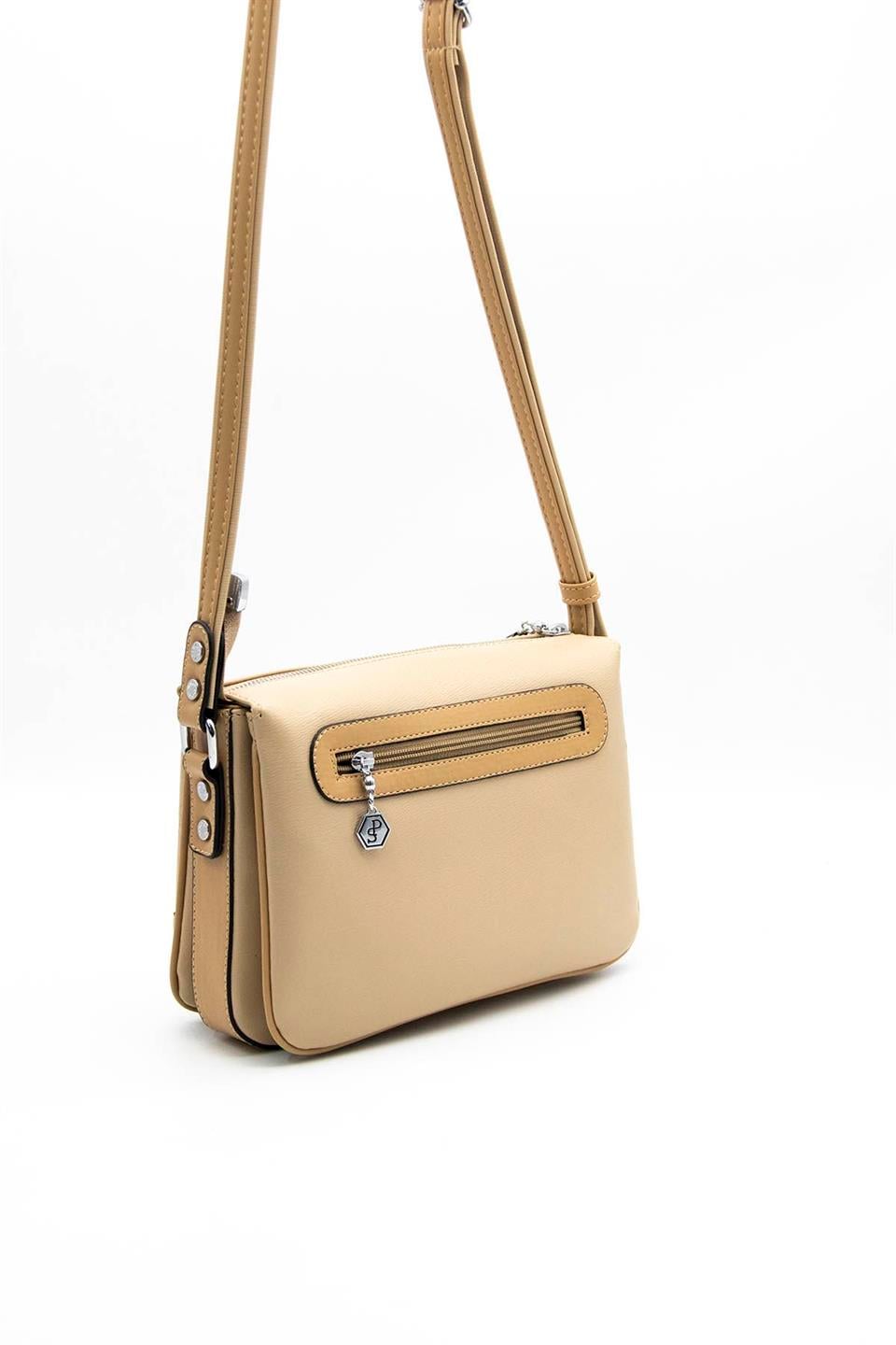 Kadın Çapraz Çanta Nut - Nut SP784 Silver & Polo