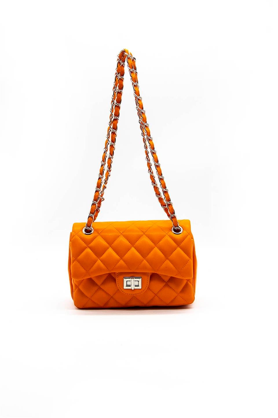 Kadın Çapraz Çanta Orange - Orange SP1071 Silver & Polo