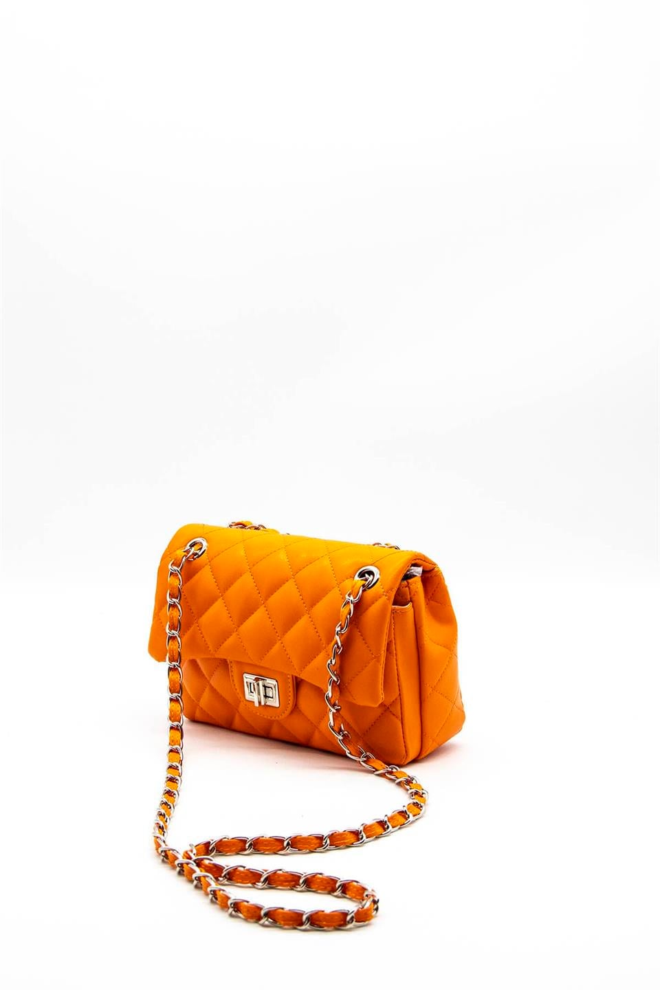 Kadın Çapraz Çanta Orange - Orange SP1071 Silver & Polo