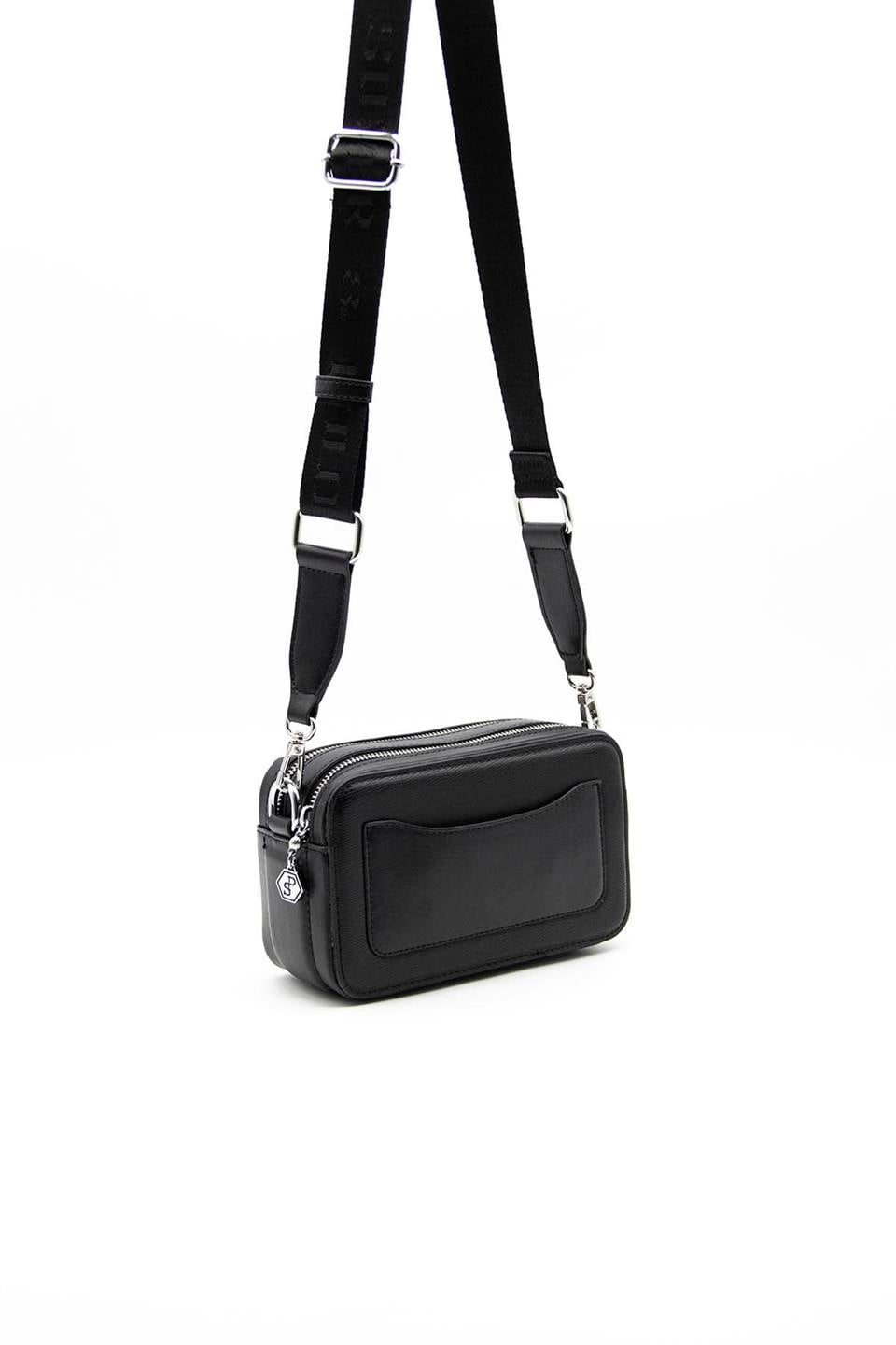 Kadın Çapraz Çanta Siyah - Siyah SP1078 Silver & Polo
