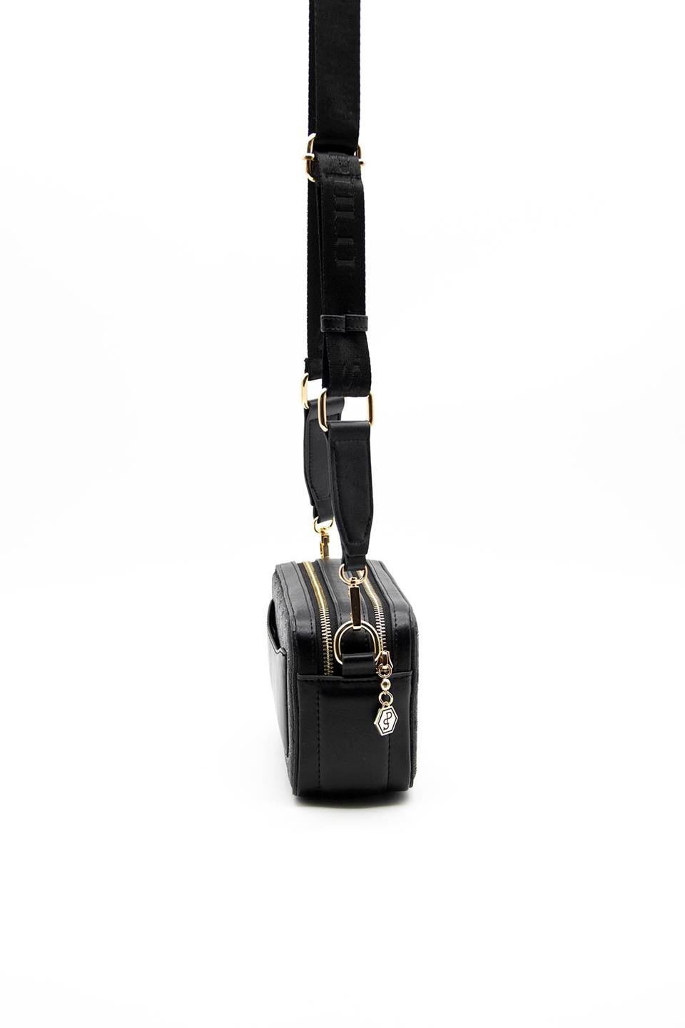 Kadın Çapraz Çanta Siyah - Siyah SP1078 Silver & Polo