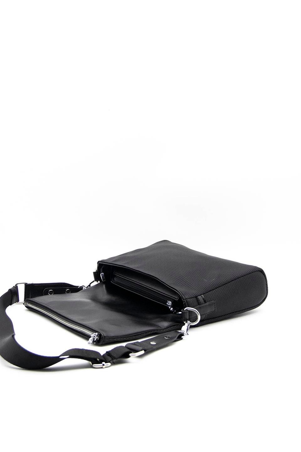 Kadın Çapraz Çanta Siyah - Siyah SP963 Silver & Polo