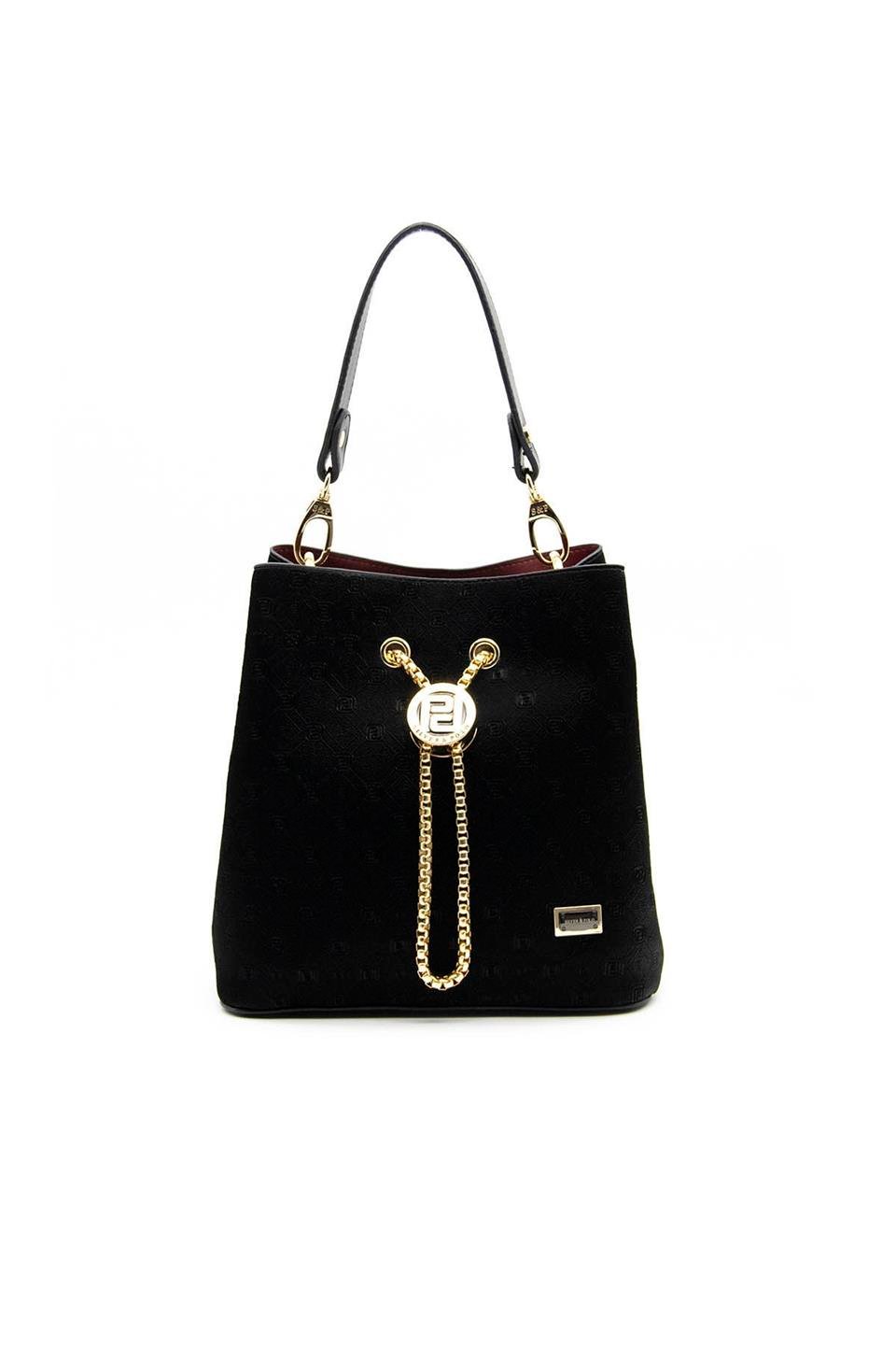 Kadın Çapraz Çanta Siyah - Siyah SP967 Silver & Polo