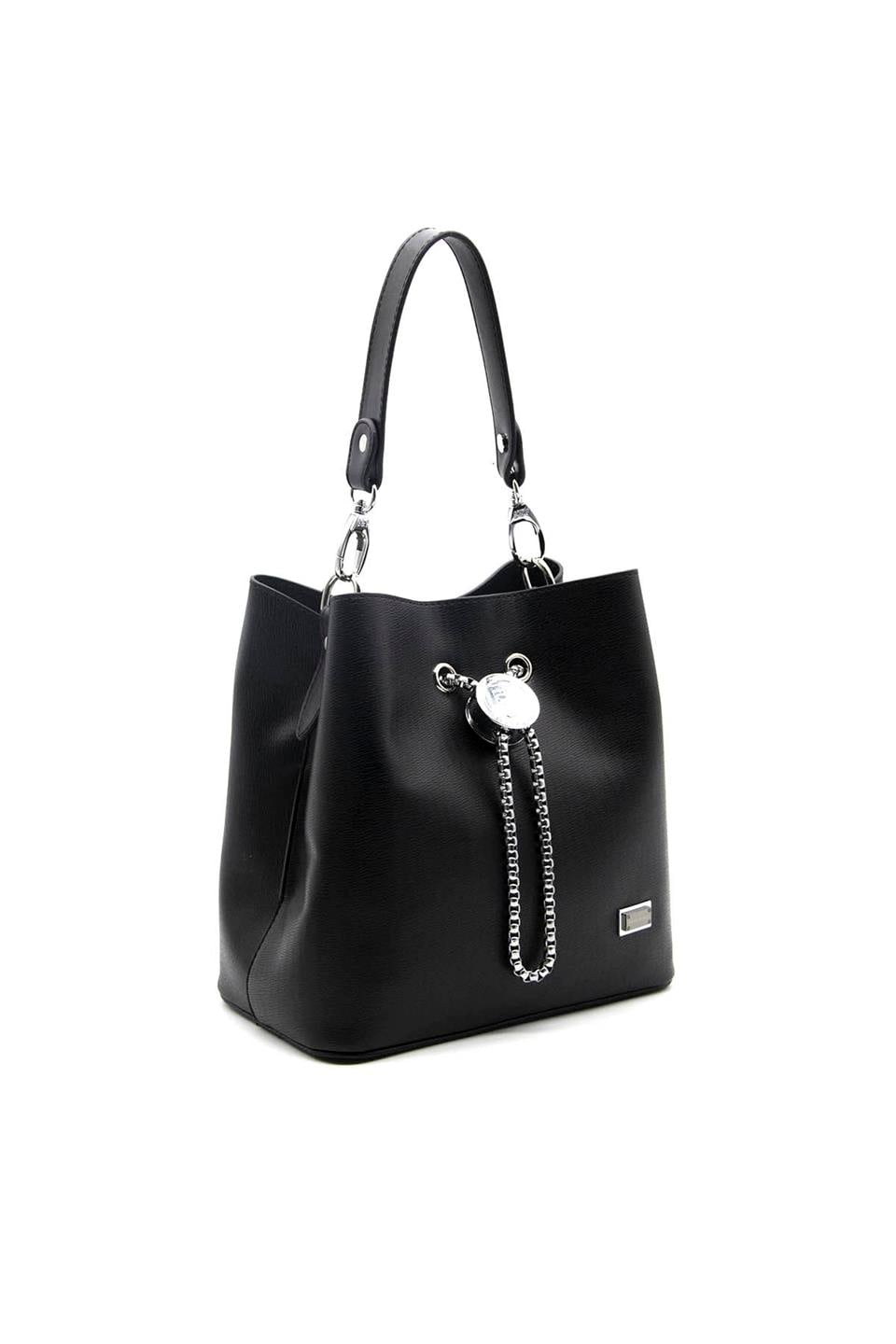 Kadın Çapraz Çanta Siyah - Siyah SP967 Silver & Polo