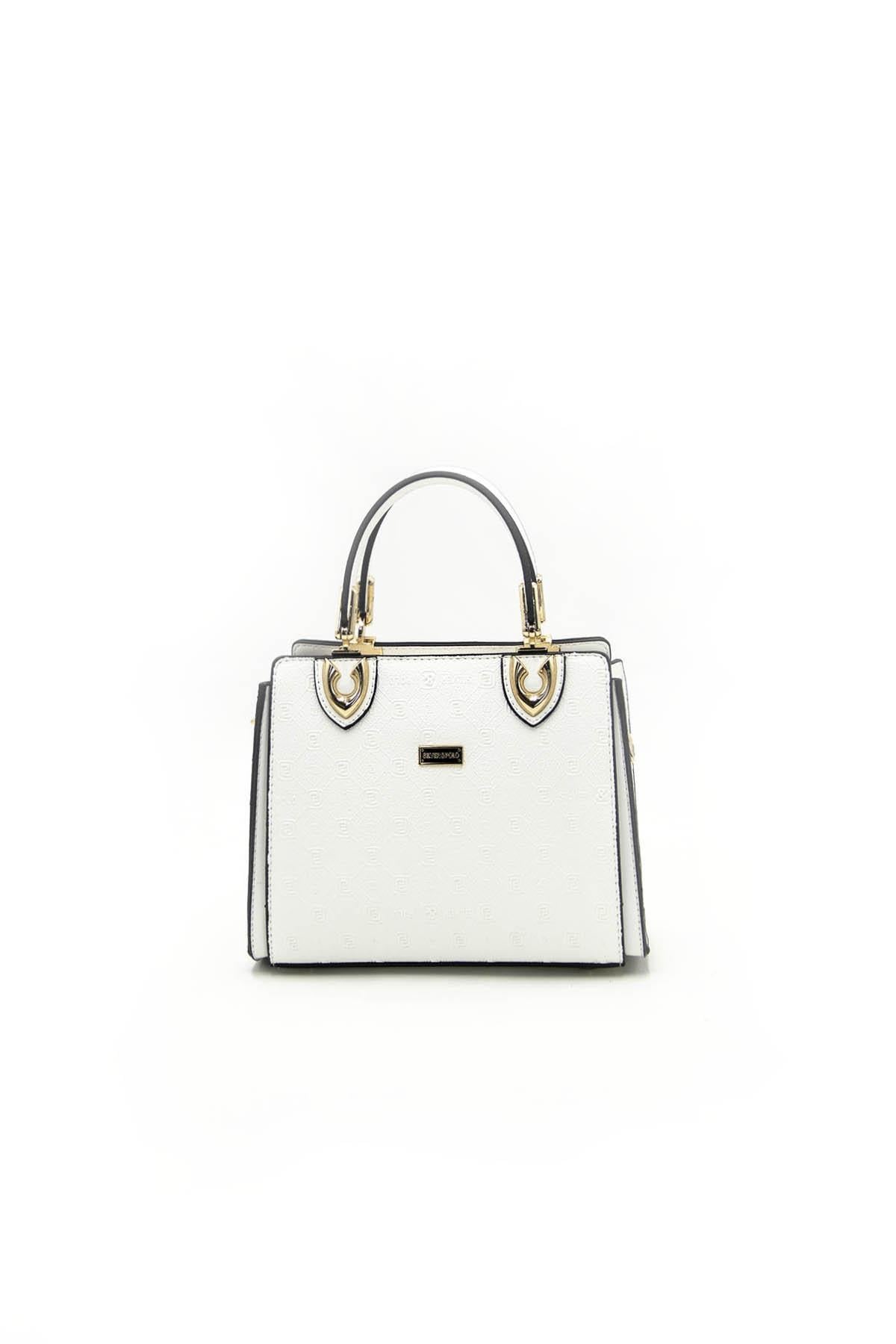 Kadın El Çantası Beyaz - Beyaz SP1133 Silver & Polo