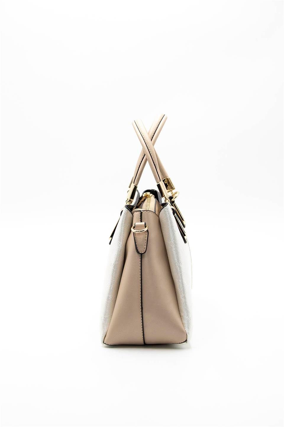 Kadın El Çantası Sedef - S.nut SP1082 Silver & Polo