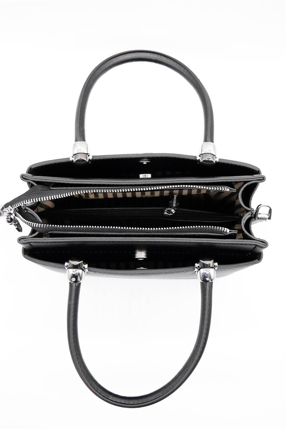 Kadın El Çantası Sedef - S.nut SP826 Silver & Polo