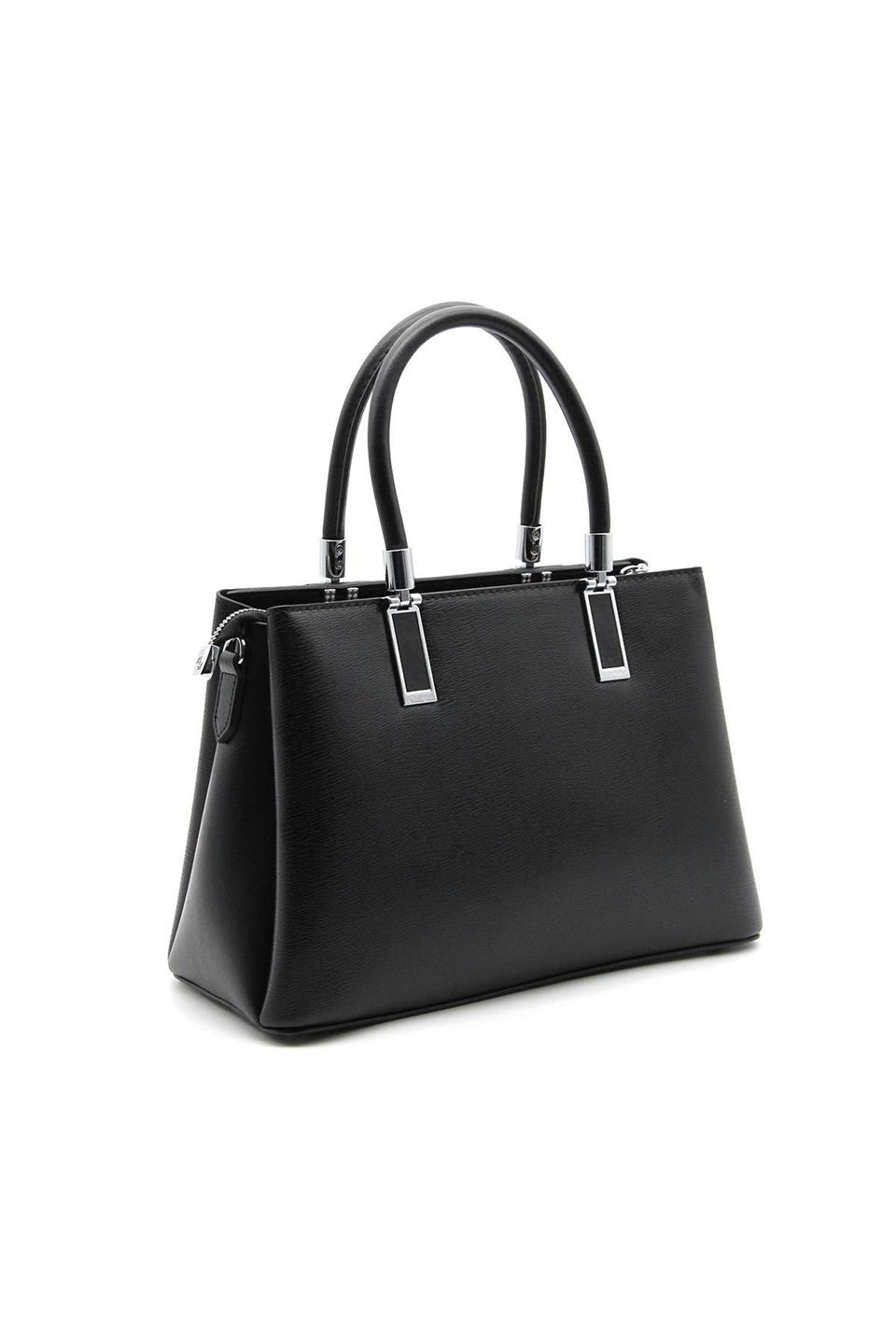 Kadın El Çantası Siyah - Siyah SP1000 Silver & Polo