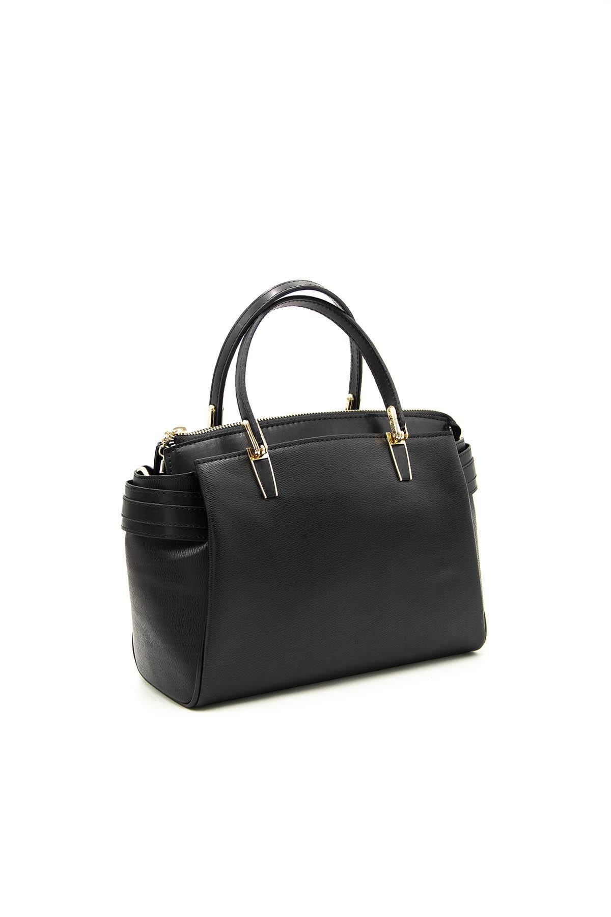 Kadın El Çantası Siyah - Siyah SP1103 Silver & Polo