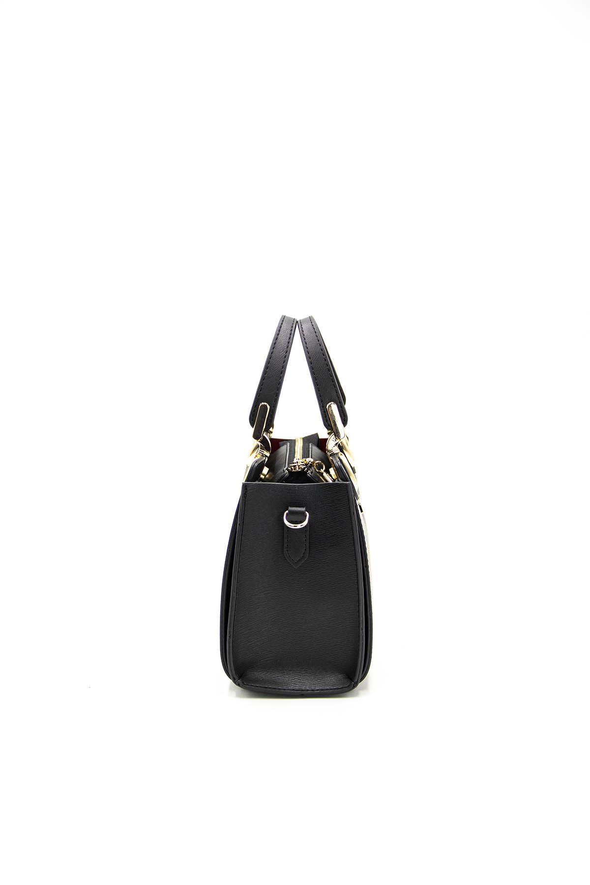 Kadın El Çantası Siyah - Siyah SP1133 Silver & Polo