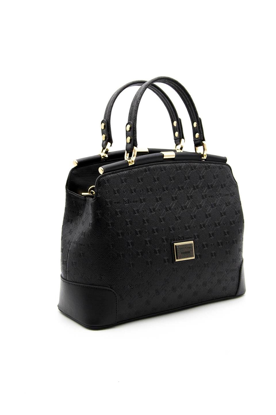 Kadın El Çantası Siyah - Siyah SP706 Silver & Polo