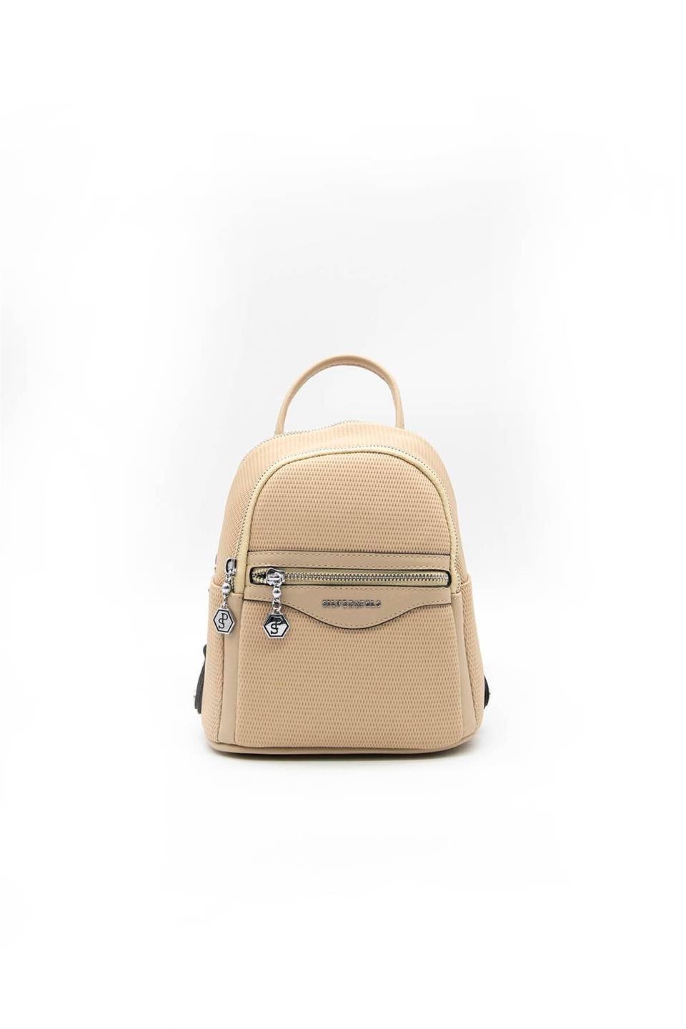 Kadın Sırt Çantası Nut - Nut SP983 Silver & Polo