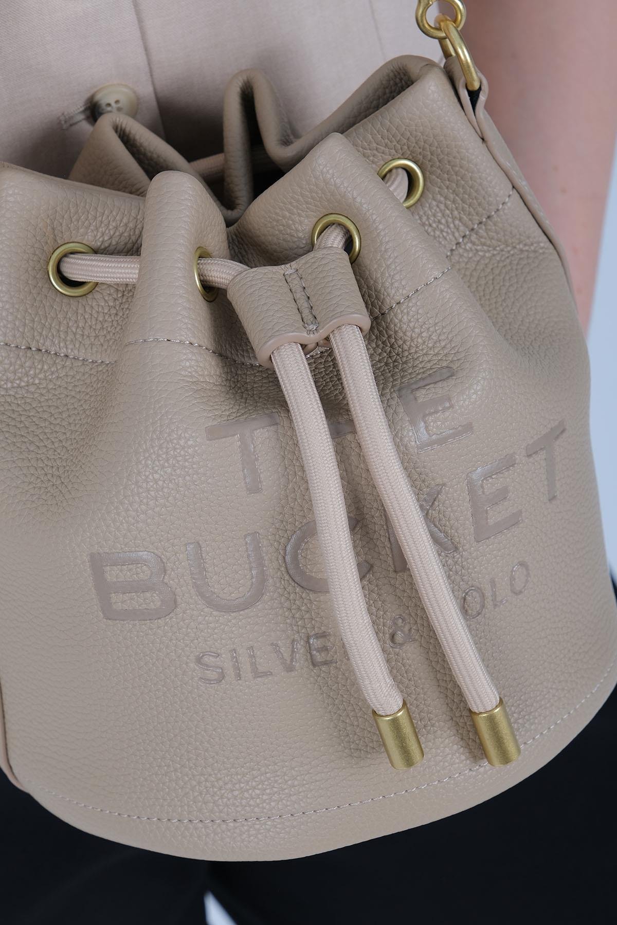 1248-M205Silver & PoloOmuz ÇantasıSilver & Polo 1248 Kadın Omuz Çantası Bej