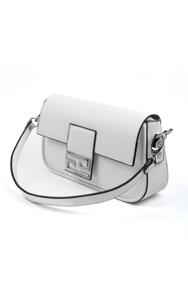 SP1179-M105Silver & PoloOmuz ÇantasıSilver & Polo SP1179 Kadın Omuz Çantası Beyaz