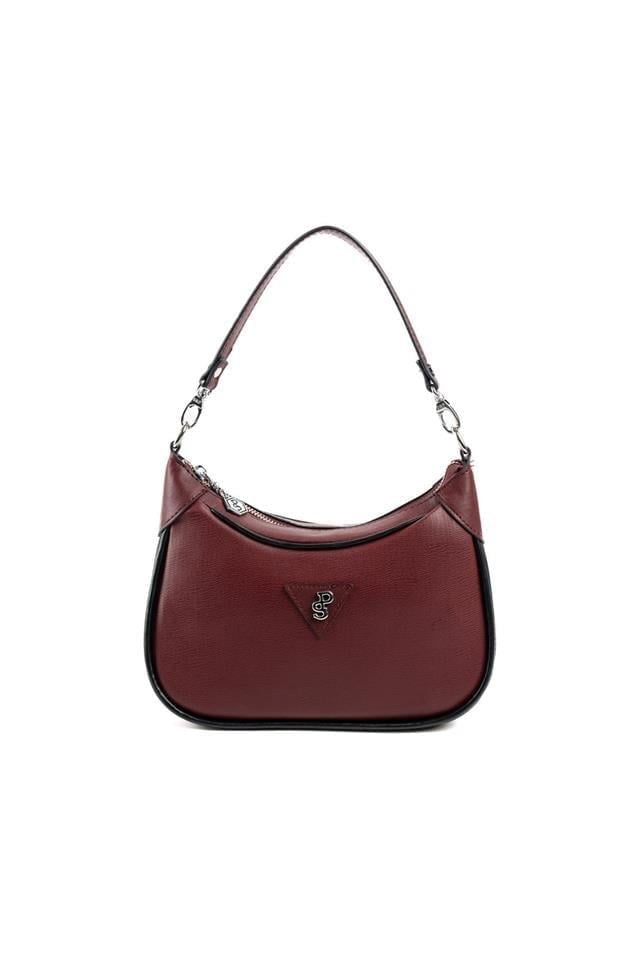 SP1180-M105Silver & PoloOmuz ÇantasıSilver & Polo SP1180 Kadın Omuz Çantası Bordo-Siyah