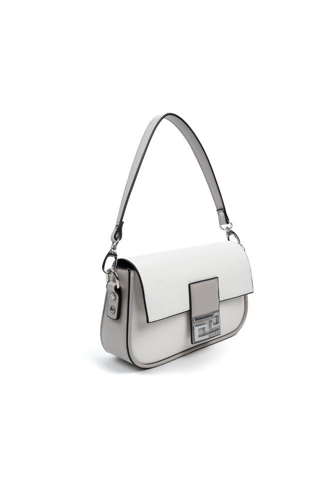 SP1179-M105Silver & PoloOmuz ÇantasıSilver & Polo SP1179 Kadın Omuz Çantası Beyaz-A.Gri
