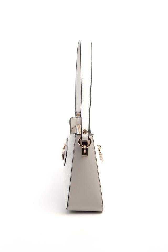 SP1102-M46Silver & PoloOmuz ÇantasıSilver & Polo SP1102 Kadın Omuz Çantası Beyaz-A.Gri