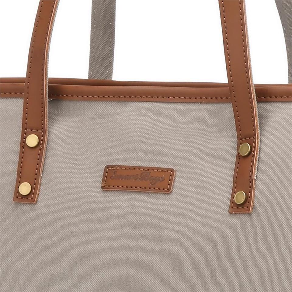 1330-KnvSmart BagsOmuz ÇantasıSmart Bags 1330 Kadın Omuz Çantası K.Gri