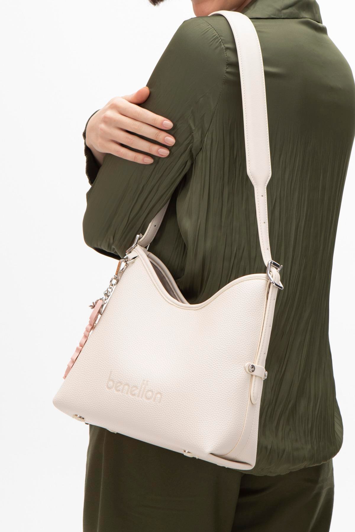 BNT1534-SoftUnited BenettonOmuz ÇantasıUnited Benetton BNT1534 Omuz Çantası Bej