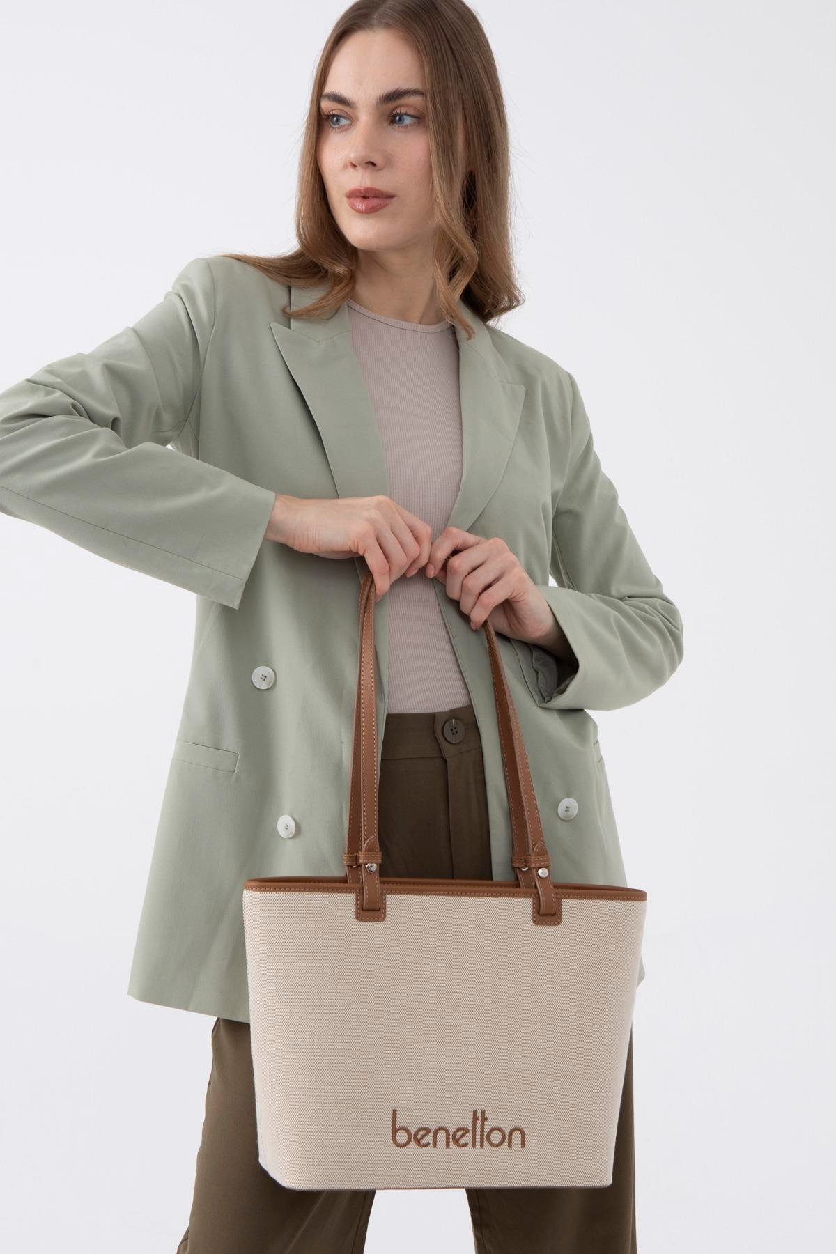BNT1542-SoftUnited BenettonOmuz ÇantasıUnited Benetton BNT1542 Omuz Çantası Camel