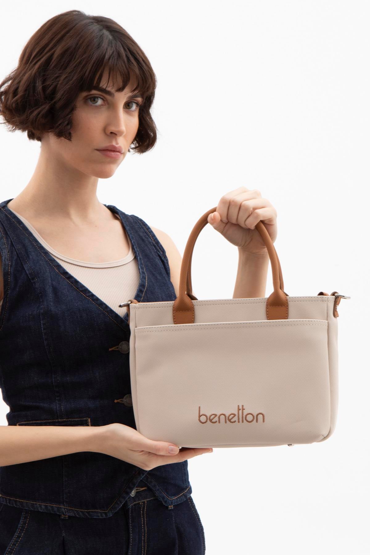BNT1614-SoftUnited BenettonOmuz ÇantasıUnited Benetton BNT1614 Omuz Çantası Bej-Camel