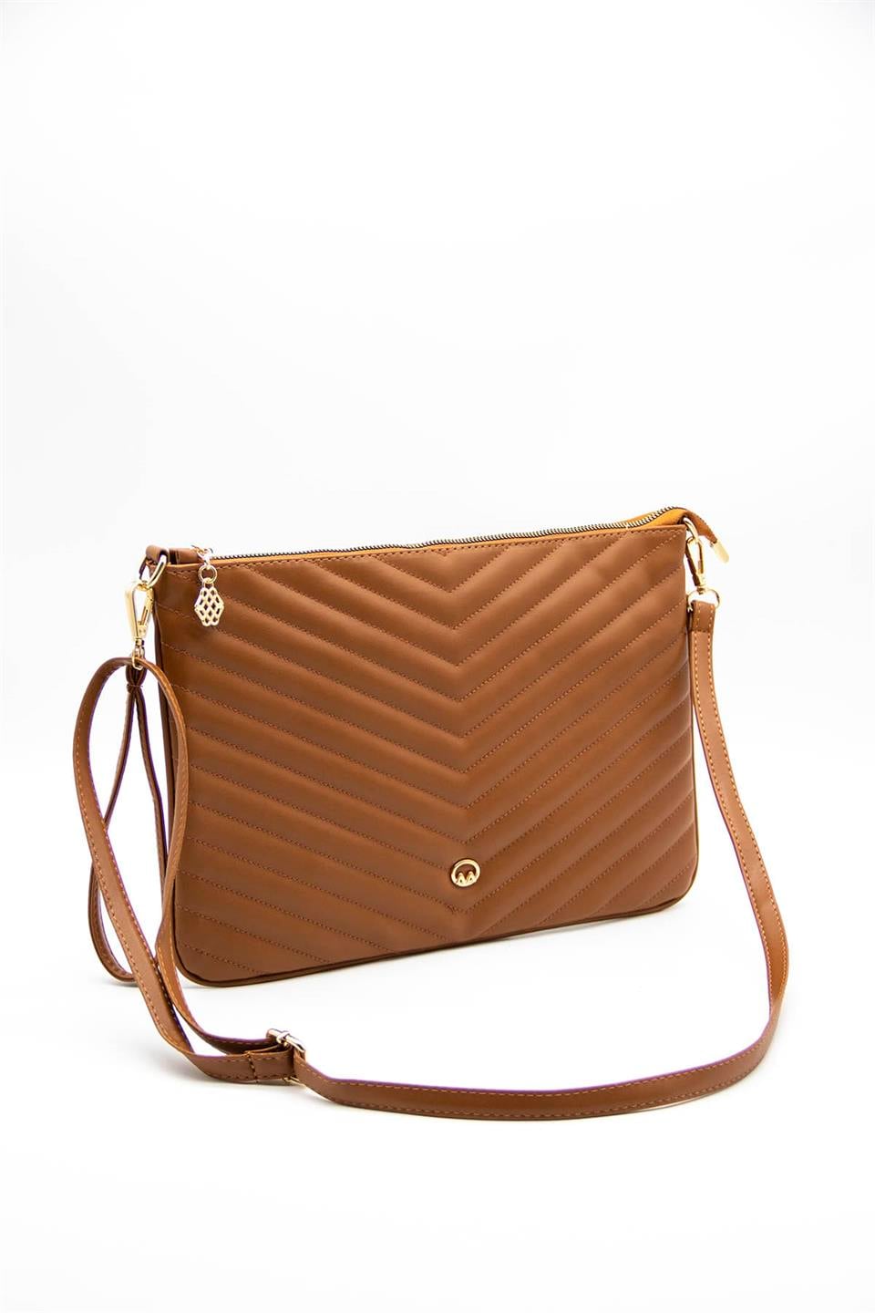 1392-KptnVaronaPortföy & ClutchVarona 1392 Potföy & Clutch Taba